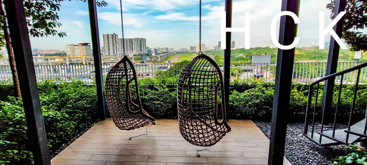 Luxury Balcony View At Trion Kl By Hck Apartment Kuala Lumpur